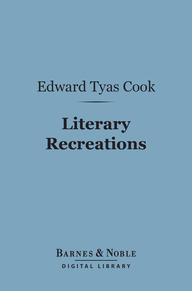 Literary Recreations (Barnes & Noble Digital Library)