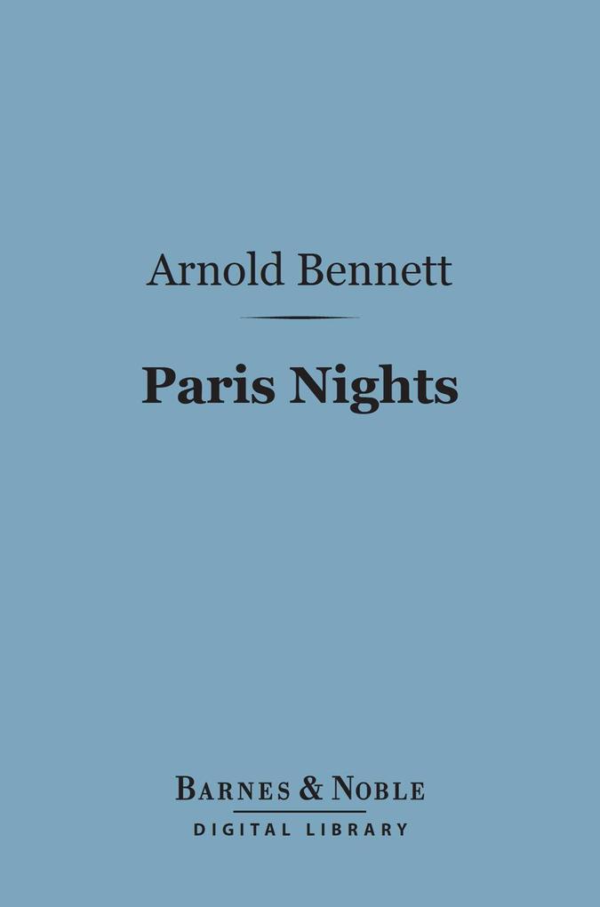 Paris Nights (Barnes & Noble Digital Library)