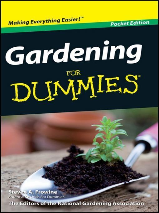Gardening For Dummies Pocket Edition
