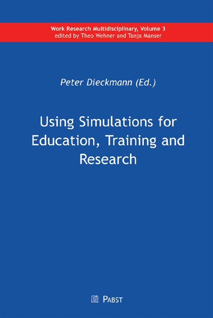 Using Simulations for Education Training and Research