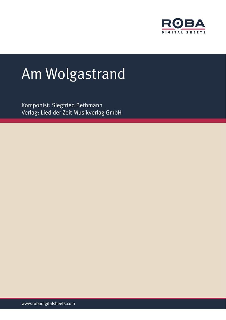 Am Wolgastrand - Siegfried Bethmann