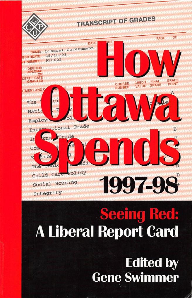 How Ottawa Spends 1997-1998
