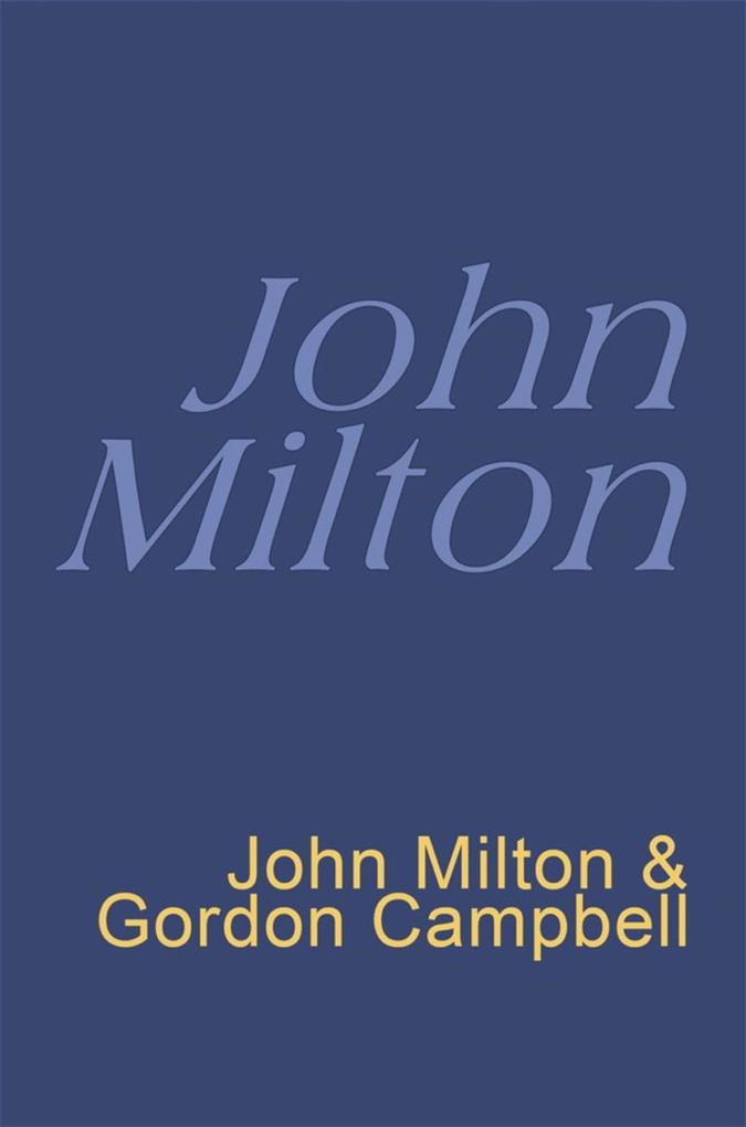 Milton: Everyman‘s Poetry