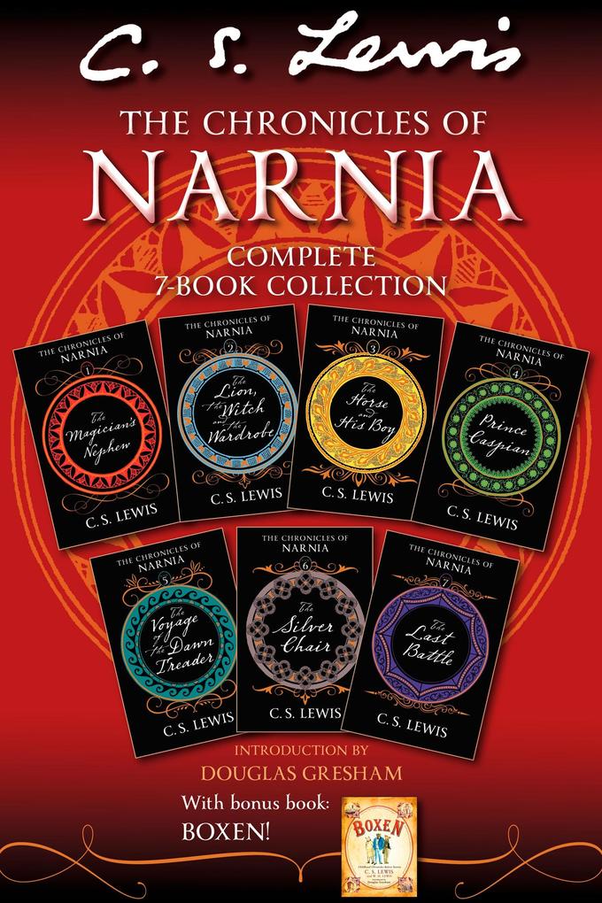 The Chronicles of Narnia 7-in-1 Bundle with Bonus Book Boxen