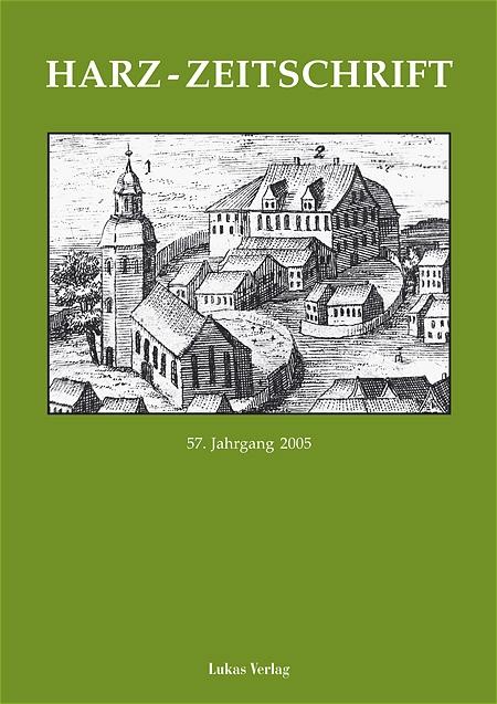 Harz-Zeitschrift für den Harz-Verein für Geschichte und Altertumskunde
