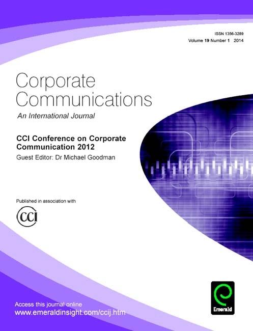 CCI Conference on Corporate Communication 2012