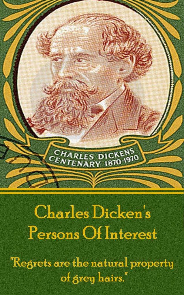 Charles Dickens - Persons Of Interest