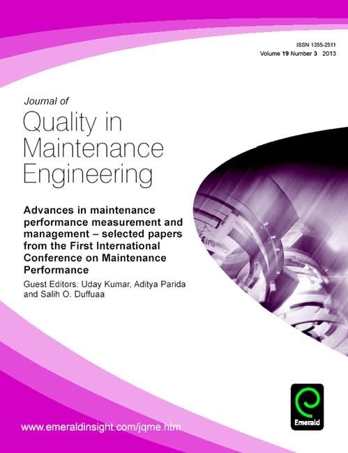 Advances in Maintenance Performance Measurement and Management