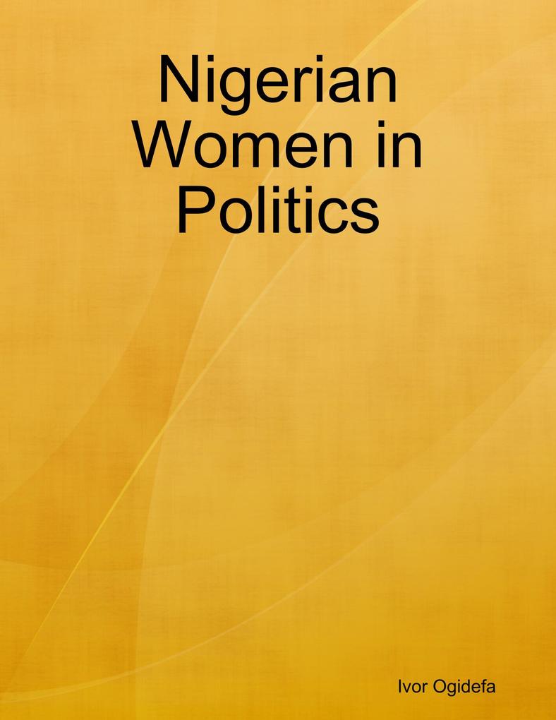 Nigerian Women in Politics
