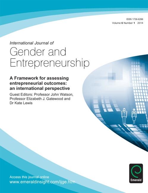 Framework for Assessing Entrepreneurial Outcomes