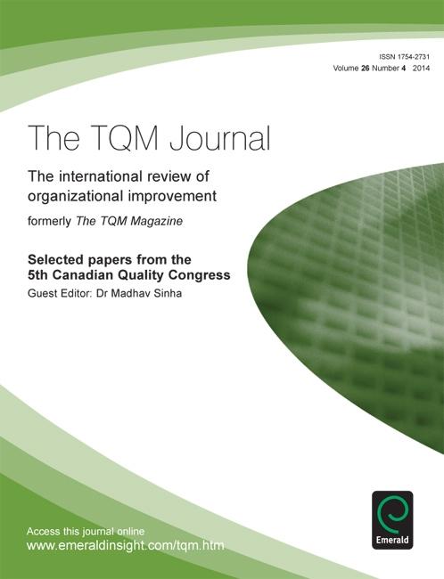 Selected papers from the 5th Canadian Quality Congress