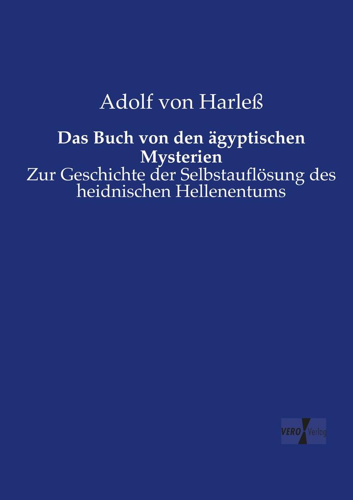 Das Buch von den ägyptischen Mysterien