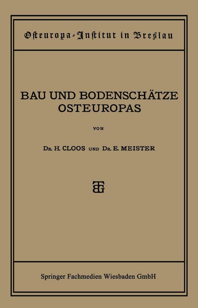 Bau und Bodenschätze Osteuropas