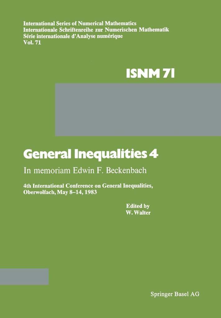 General Inequalities 4