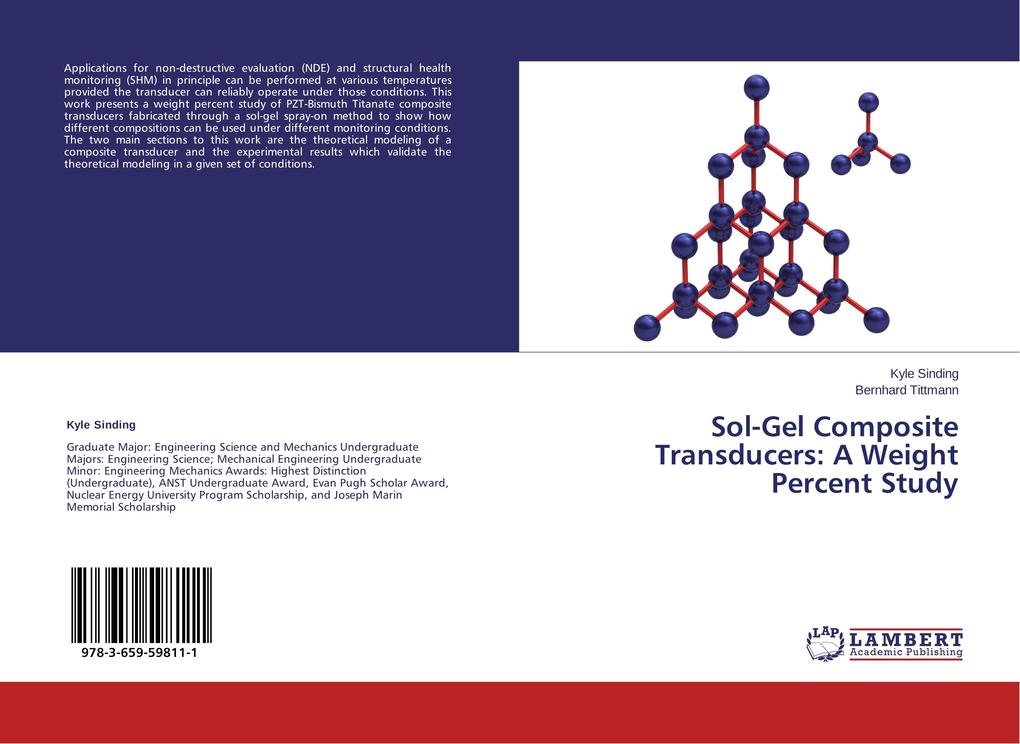 Sol-Gel Composite Transducers: A Weight Percent Study