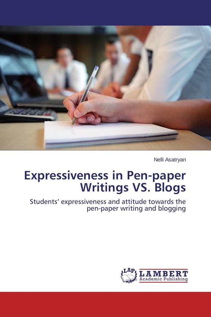 Expressiveness in Pen-paper Writings VS. Blogs