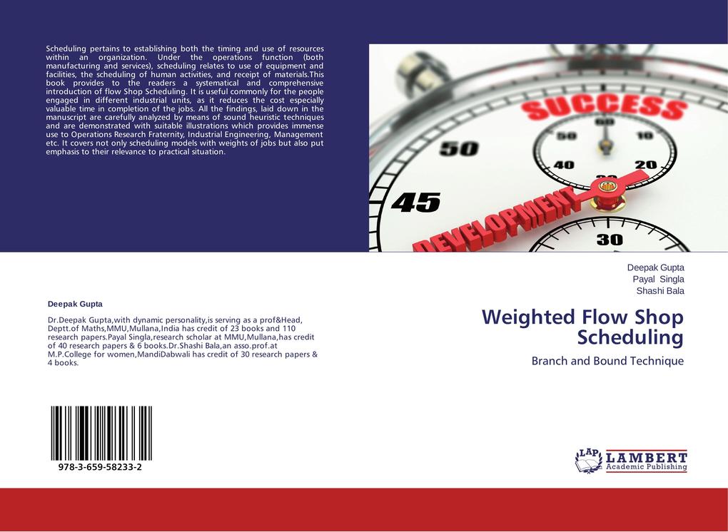 Weighted Flow Shop Scheduling