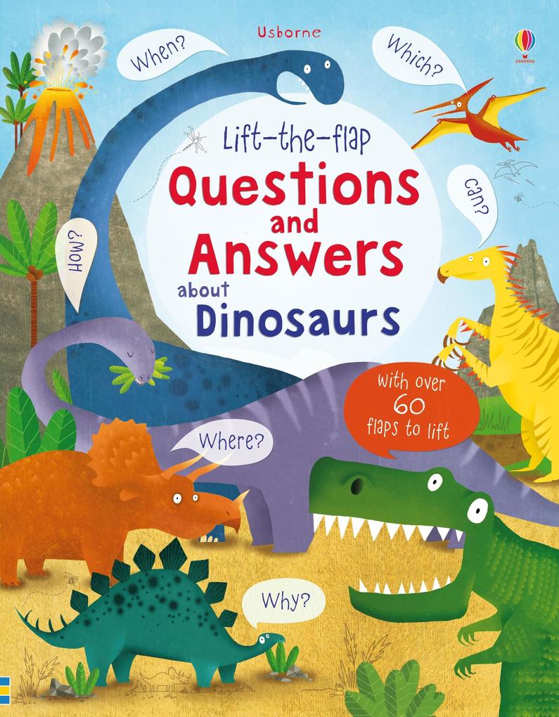 Image of Lift-the-flap Questions and Answers about Dinosaurs