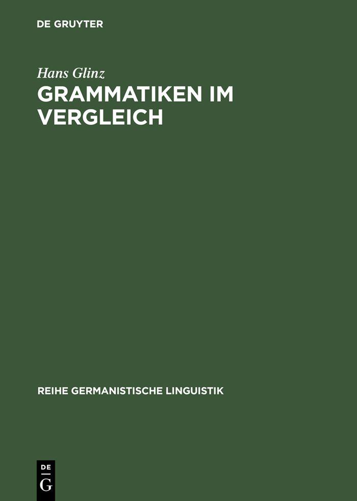 Grammatiken im Vergleich