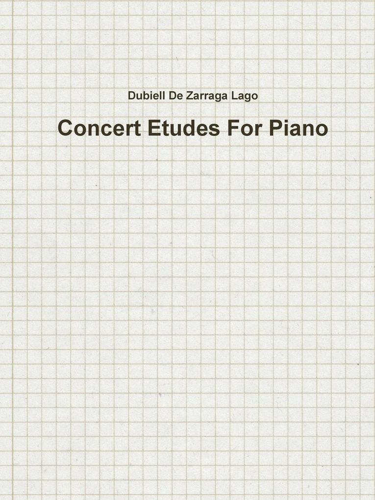 Concert Etudes for Piano