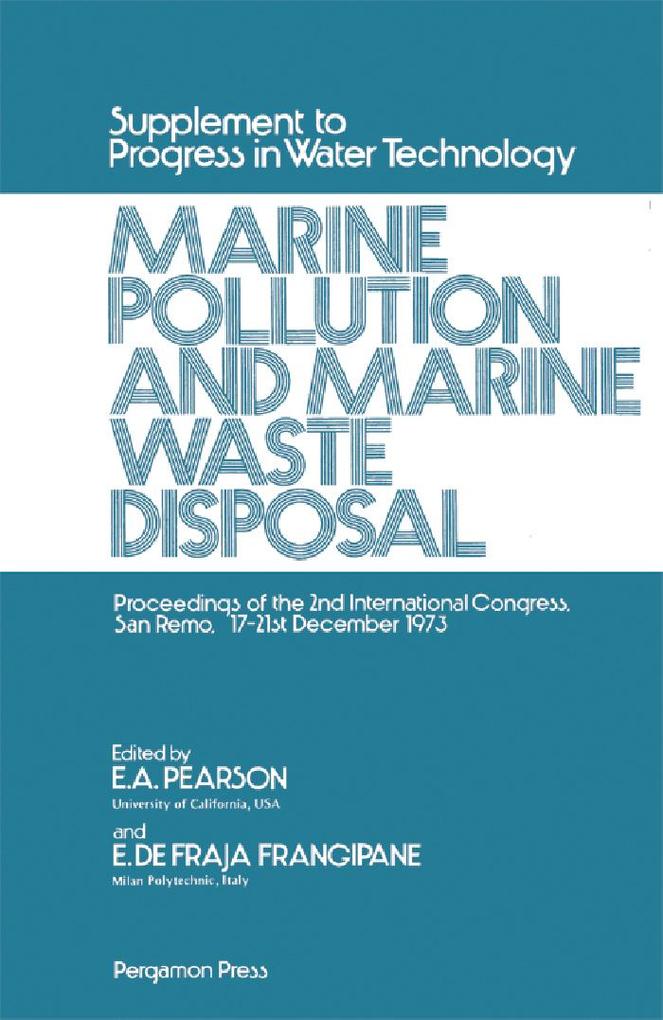 Marine Pollution and Marine Waste Disposal