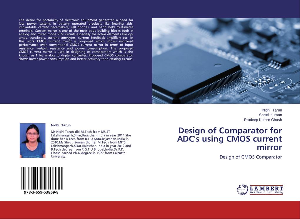 of Comparator for ADC‘s using CMOS current mirror