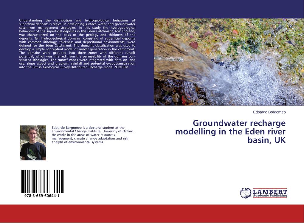 Groundwater recharge modelling in the Eden river basin UK