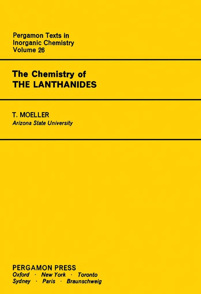 The Chemistry of the Lanthanides