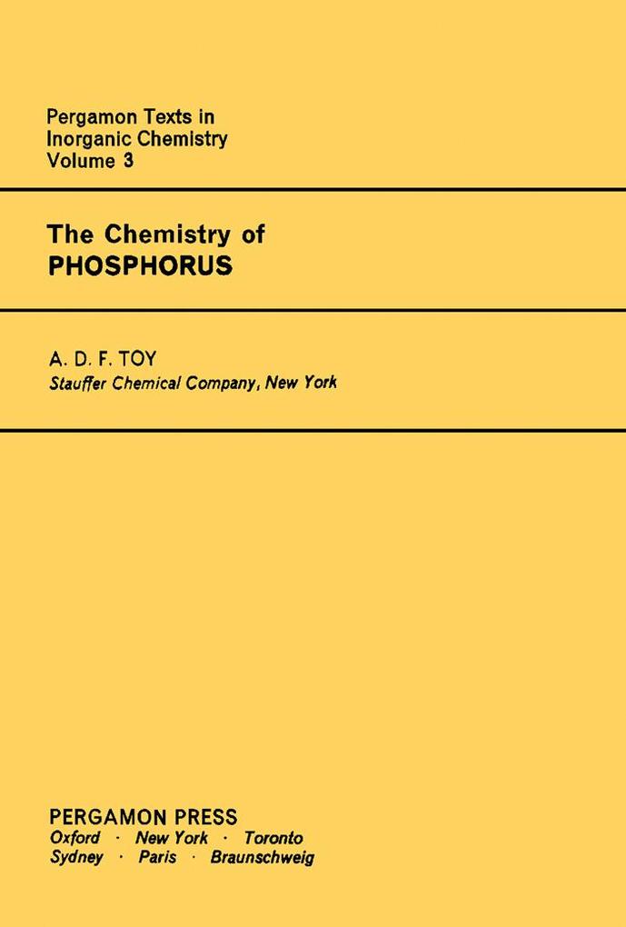 The Chemistry of Phosphorus