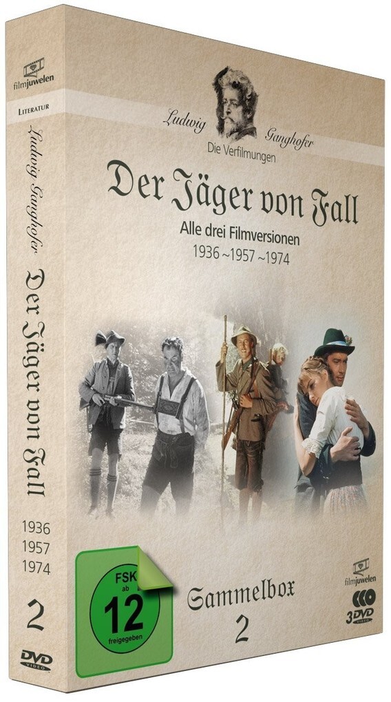 Der Jäger von Fall (1936 1957 1974) - Die Ganghofer Verfilmungen - Sammelbox 2