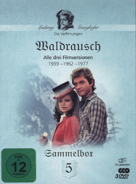 Waldrausch (1939 1962 1977) - Die Ganghofer Verfilmungen - Sammelbox 5 (3 DVDs)