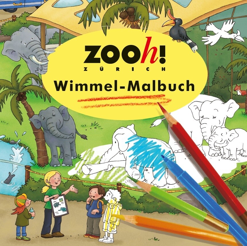 Image of Zoo Zürich Wimmel-Malbuch