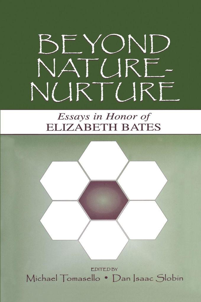 Beyond Nature-Nurture