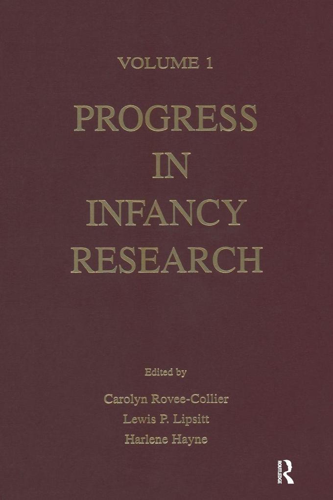Progress in infancy Research