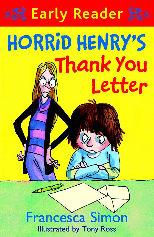 Horrid Henry‘s Thank You Letter
