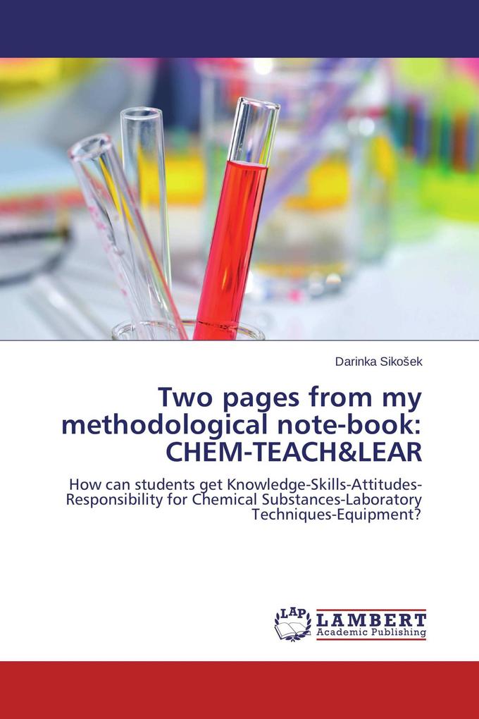 Two pages from my methodological note-book: CHEM-TEACH&LEAR