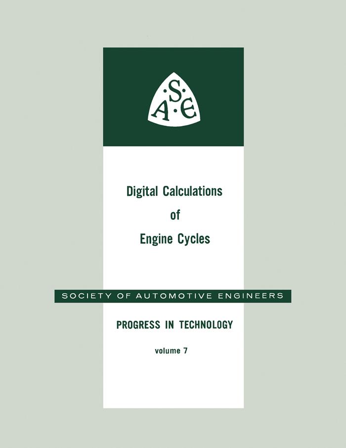 Digital Calculations of Engine Cycles