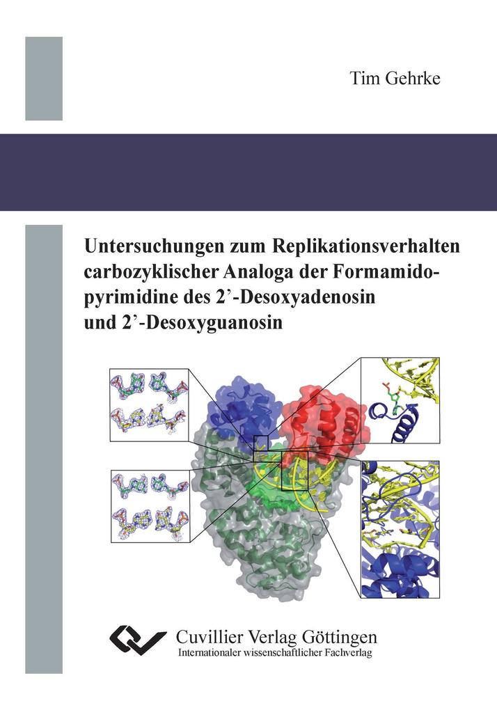 Untersuchungen zum Replikationsverhalten carbozyklischer Analoga der Formamidopyrimidine des 2‘-Desoxyadenosin und 2‘-Desoxyguanosin
