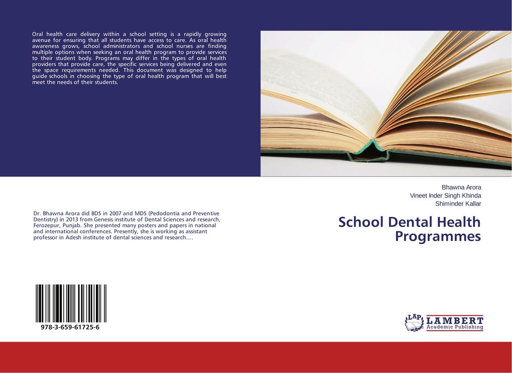 School Dental Health Programmes