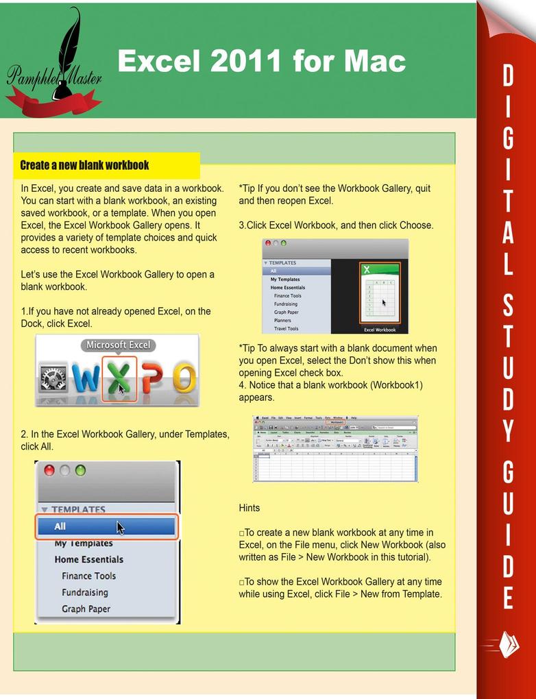 Excel 2011 for Mac