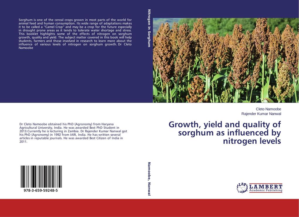 Growth yield and quality of sorghum as influenced by nitrogen levels