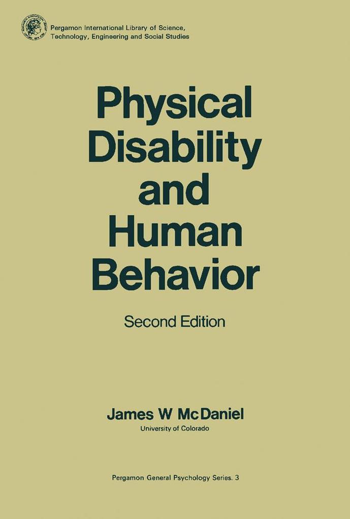 Physical Disability and Human Behavior