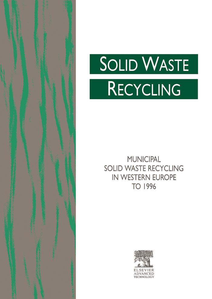 Municipal Solid Waste Recycling in Western Europe to 1996