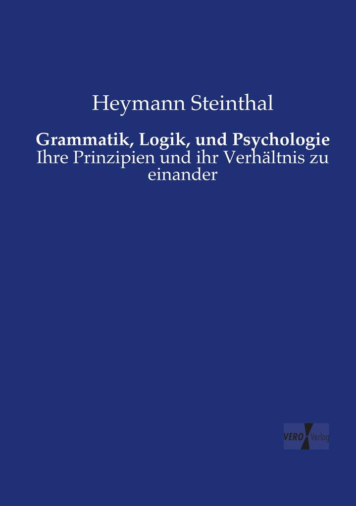 Grammatik Logik und Psychologie