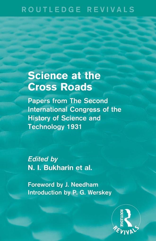 Science at the Cross Roads (Routledge Revivals)