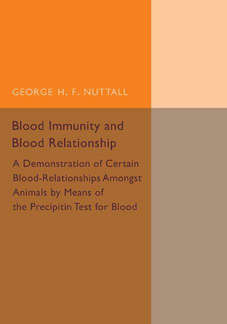 Blood Immunity and Blood Relationship