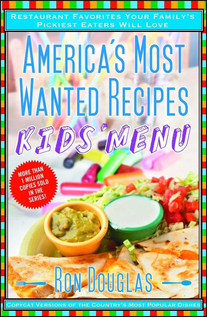 America‘s Most Wanted Recipes Kids‘ Menu