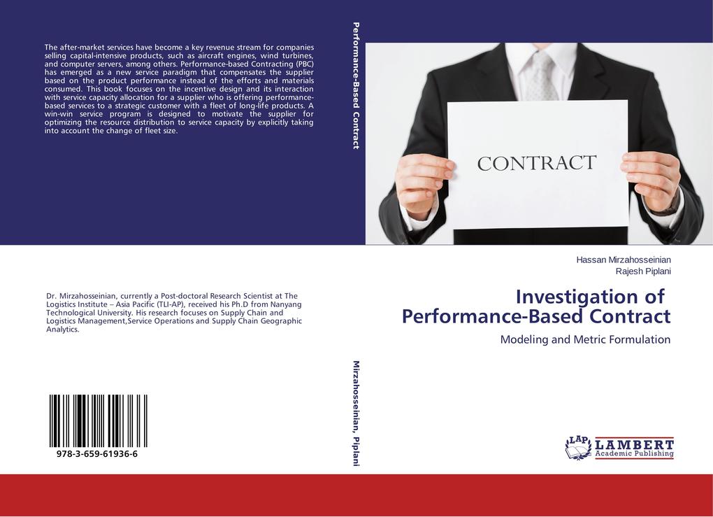 Investigation of Performance-Based Contract