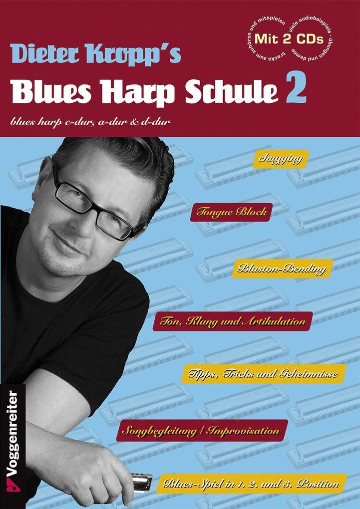 Kropp's Blues Harp Schule Bd. 2 (2CD) FSC Mix SGSCH-COC-050055