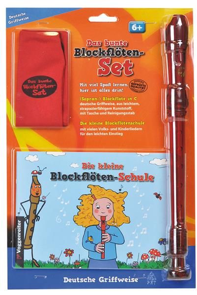 Voggenreiter - Das bunte Blockflöten-Set deutsche Griffweise